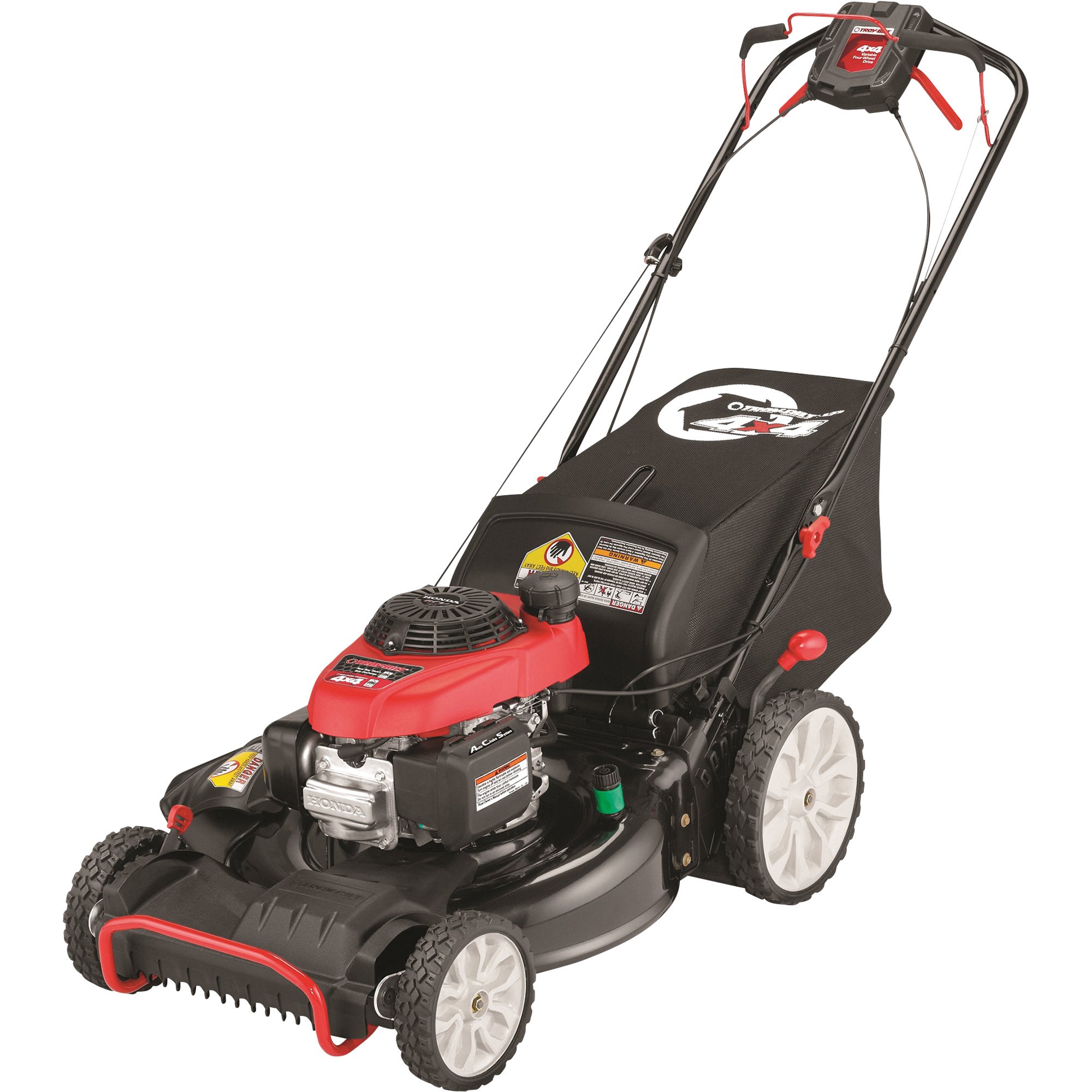 Troy-Bilt XP All-Wheel Drive Self-Propelled Lawn Mower — 190cc Honda GCV190 Engine, 21in. Deck, Model# 12A-L2DQ766